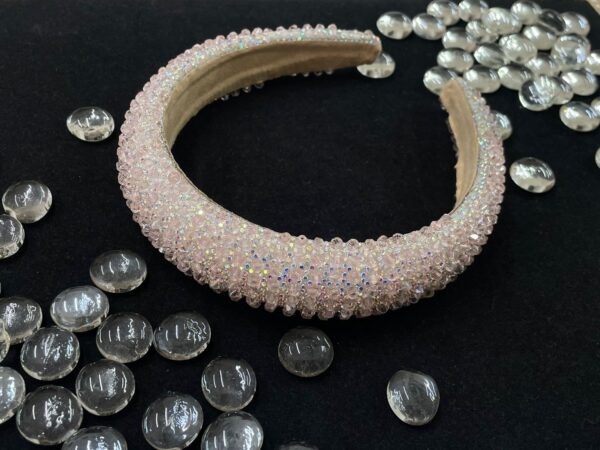 Diadema “Luz de Rosa”