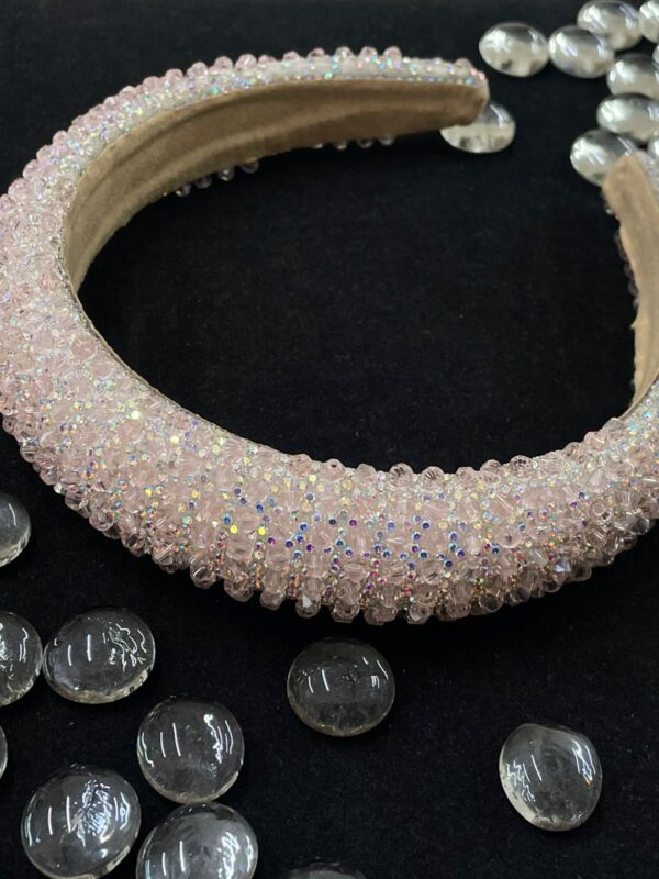 Diadema “Luz de Rosa”