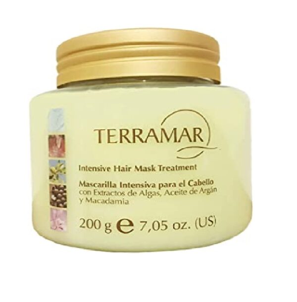 Mascarilla Intensiva para el Cabello con Extractos de Algas, Aceite de Argán y Macadamia