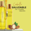 Aceite Tratamiento para el Cabello 3 en 1 Con Extractos Oleosos de Argán, Macadamia y Monoi de Tahití